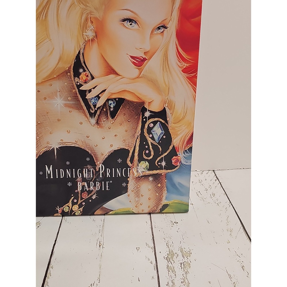 New 1997 Mattel Midnight Princess Barbie Fashion Doll Winter Collection 17780 - Picture 6 of 16